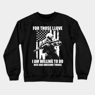 Veterans Army Air Force Gift Crewneck Sweatshirt